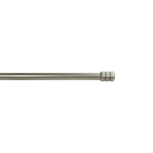 Q.TA' 6 BASTONE METALLO D 20/19 120/210CM CILINDRO NICHEL