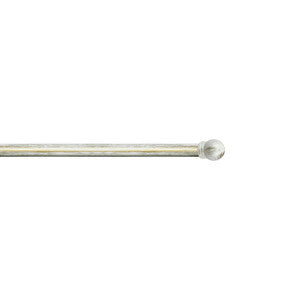 Q.TA' 6 BASTONE METALLO D 20/17 120/210CM PALLA AVOR/ORO