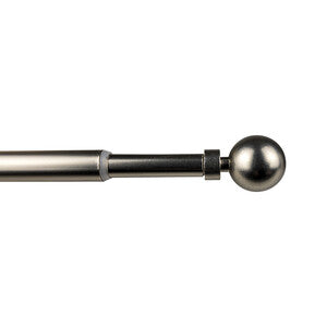 Q.TA' 1 BASTONE METALLO D 12/9 70/120CM PALLA NICHEL
