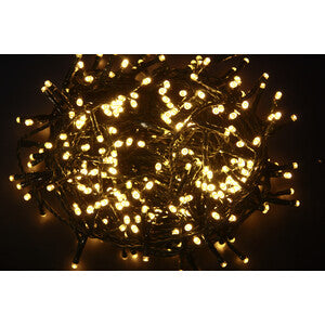 Q.TA' 1 CATENA LUMINOSA 100 LED BIANCO CALDO