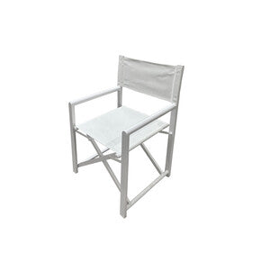 Q.TA' 2 C SEDIA REGISTA IN ALLUMINIO ALU STAGE BIANCO