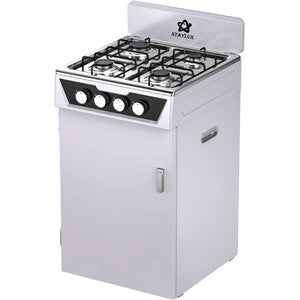 Q.TA' 1 CUCINA LIBERA INSTALL 4FUOC C/PORTABOM 48X45CM GRI