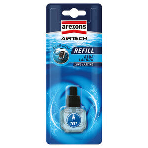 Q.TA' 1 AREXONS 2151 AIRTECH CAR BLUE LAGOON REFILL 7 ML