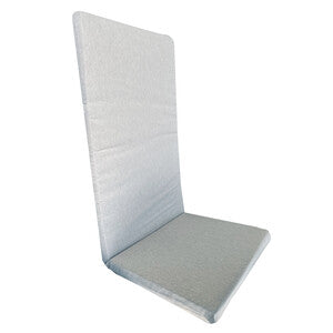 Q.TA' 2 CUSCINO GARDEN SCHIEN ALTO 115X45CM GRIGIO