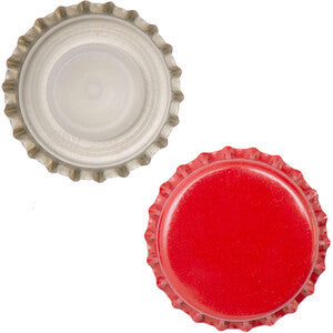 Q.TA' 1 TAPPO CORONA D 29 MM BIDULE BASSA CF 200 ROSSO