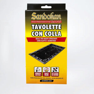 Q.TA' 1 TAVOLETTA A COLLA P/BLATTE E SCARAFAGGI CF 2