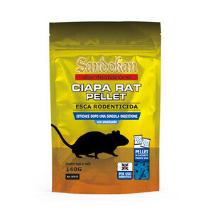 Q.TA' 1 ESCA RODENTICIDA CIAPA RAT PELLET 140 G