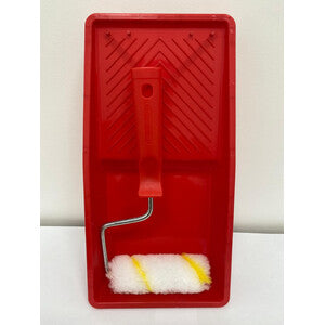 Q.TA' 1 KIT VASCHETTA + RULLINO BIA/GIAL + MAN/CORTO 10CM