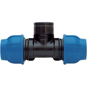 Q.TA' 5 RACCORDO POLIPROP TEE FEM D 40 X 11/4 X 40MM*