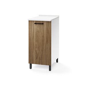 Q.TA' 1 KIT CUCINA BASE 1 ANTA 40X50XH85 CM NOCE