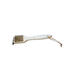 Q.TA' 12 C SPAZZOLA P/BARBECUE FILI OTTONE 30 CM