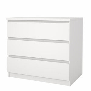 Q.TA' 1 KIT CASSETTIERA NAIA 3 CASS 77X50X70CM BIANCO