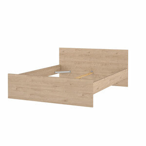 Q.TA' 1 LETTO MATRIMONIALE 160X200CM ROVERE BIANCO