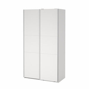 Q.TA' 1 ARMADIO COMO 2A SCORR. 118,5X66,6X220,4CM BIANCO