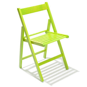 Q.TA' 4 SEDIA PIEGHEVOLE LIBERTY VERDE
