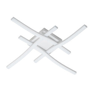 Q.TA' 1 PLAFONIERA LED TRATTI 20W 4000K 2700LM BIANCO 4L