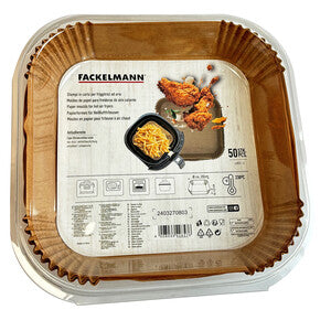 Q.TA' 6 STAMPO CARTA AIRFRYER QUADRATA 20CM 50