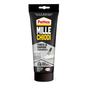 Q.TA' 12 PATTEX MILLECHIODI FORTE E RAPIDO TRASP TUBO 52G
