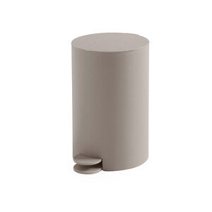 Q.TA' 1 GEDY SHARON PORTARIFIUTI 3 L BEIGE MATT