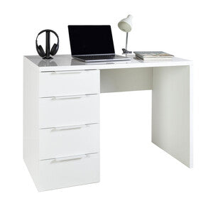 Q.TA' 1 SCRIVANIA ESPRESSO 4C 75,4X59,6X109,9 L.BIANCO