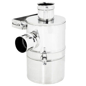 Q.TA' 1 C ABBATTITORE FUMI AD ACQUA INOX AISI 304 D 8 CM
