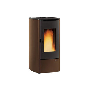 Q.TA' 1 TERMOSTUFA PELLET IDRO MARINA H11 14,8KW BRONZO V6