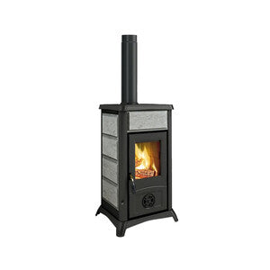 Q.TA' 1 STUFA LEGNA 7 KW GEMMA 16 PIETRA NATURALE V6