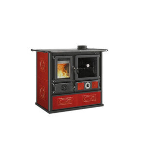 Q.TA' 1 TERMOCUCINA LEGNA 11 KW ROSA DSA.16 CER -BORD V6
