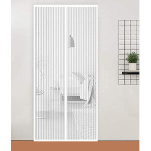 Q.TA' 1 ZANZARIERA MAGNETICA P/PORTA 140X240CM BIANCO