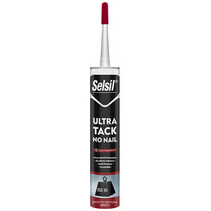 Q.TA' 12 SELSIL ADESIVO IBRIDO ULTRA TACK BIANCO 290ML