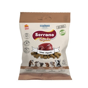 Q.TA' 25 SERRANO SNACK CANE 85G FEGATO