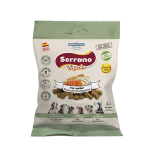 Q.TA' 25 SERRANO SNACK CANE 85G P/CANI ANZIANI-LIGHT