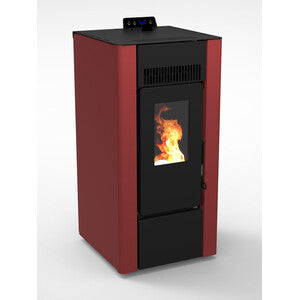 Q.TA' 1 C STUFA PELLET EFESTO 9 BORDEAUX V6