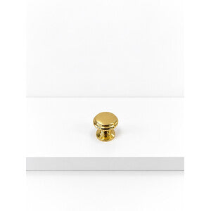 Q.TA' 25 POMOLO OTTONE 720 D 17 MM ORO LUCIDO