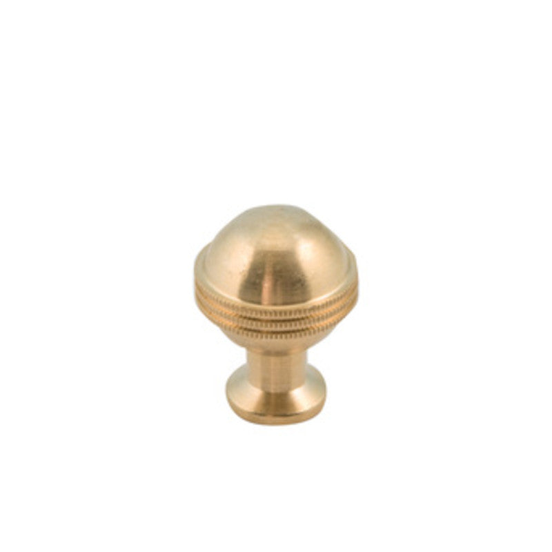 Q.TA' 1 PL POMOLO A PALLA D 25 MM OTTONE