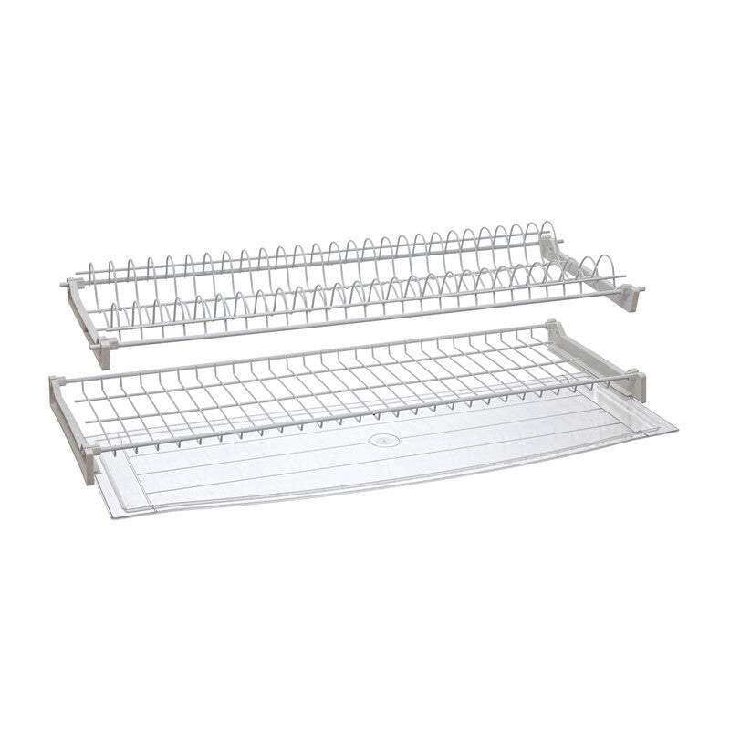 Q.TA' 1 KIT SCOLAPIATTI C/VASCHETTA 76 CM CROMO