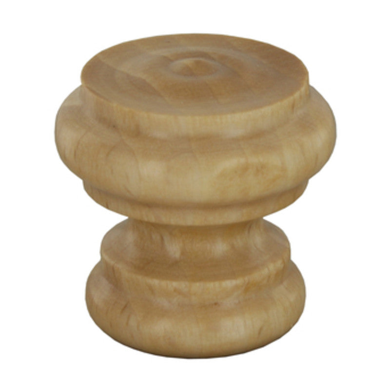 Q.TA' 25 POMOLO IN LEGNO NATURALE 102A D 38 MM