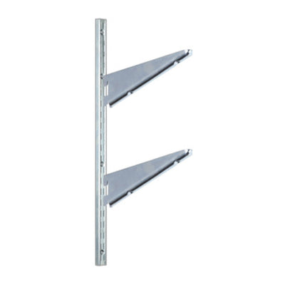 Q.TA' 10 REGGIMENSOLA 2 GANCI 2770 ZINCATO 20 CM