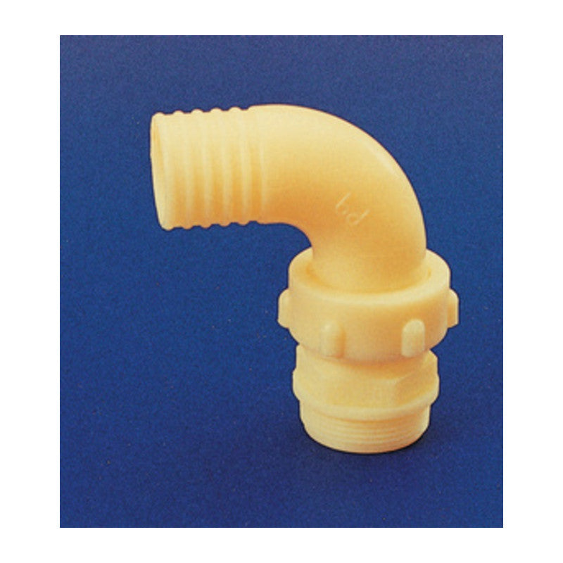 Q.TA' 6 PL RACCORDO NYLON CURVO 3 D 25 MM X 1