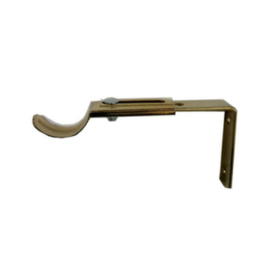 Q.TA' 6 BL SUPPORTO P/BASTONE CENTRALE OTTONATO 12/16 CM