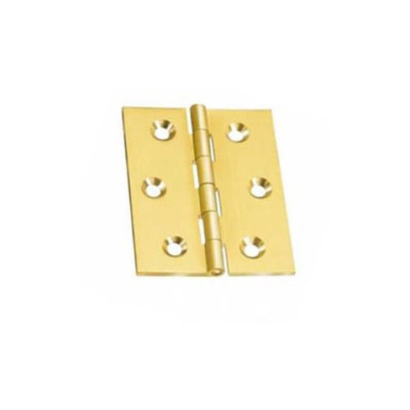 Q.TA' 24 CERNIERA FRESATA PIANA OTTONE SATIN 70X55MM