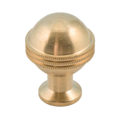 Q.TA' 1 PL POMOLO A PALLA D 35 MM OTTONE