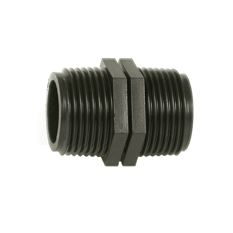 Q.TA' 5 PL RACCORDO POLIPROP NIPPLO 3/4X3/4
