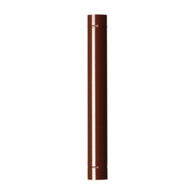 Q.TA' 6 TUBO P/STUFA H 100 CM D 14 CM MARRONE