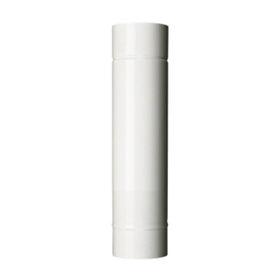 Q.TA' 12 TUBO P/STUFA H 50 CM D 9 CM BIANCO