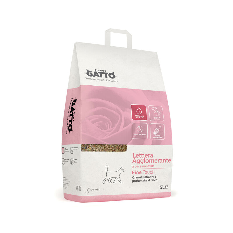 Q.TA' 4 LETTIERA SIGNOR GATTO FINE TOUCH 5 L