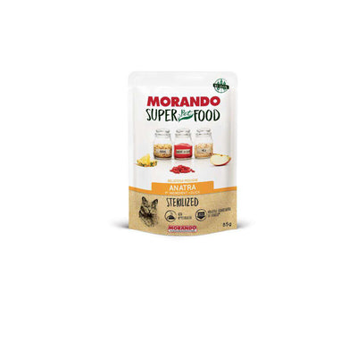 Q.TA' 24 CIBO GATTO MORANDO SUPERFOOD 85 G MOUSSE ANAT