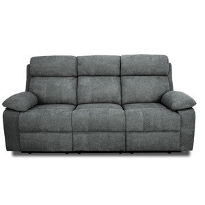 Q.TA' 1 DIVANO RECLINER KEY 3 POSTI CM 198X93X101H GRIGIO