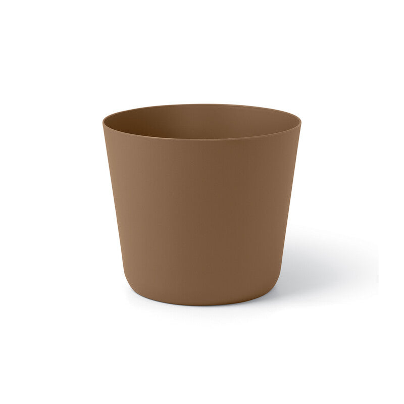 Q.TA' 1 VASO CACHEPOT SPRING EVO 25CM TERRA SALENTINA