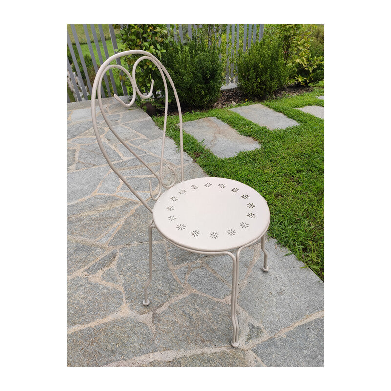 Q.TA' 4 SEDIA SORRENTO CREMA OPACO